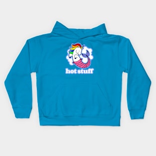 Hot Stuff Unicorn Mermaid Kids Hoodie